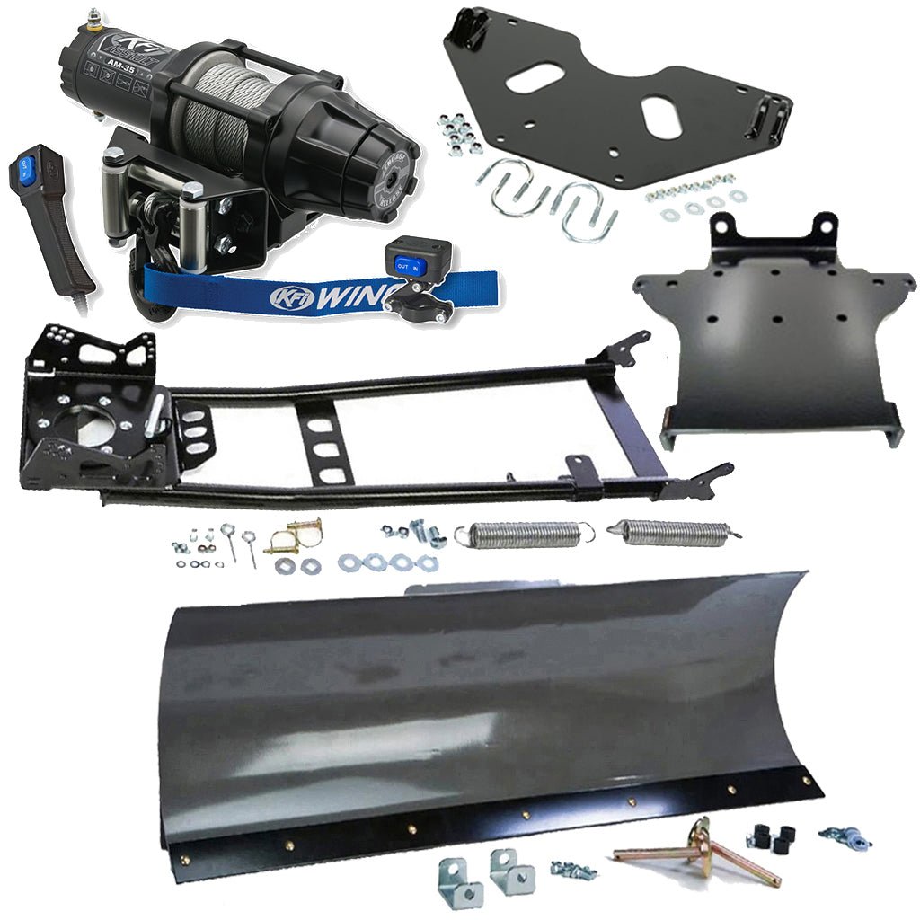 KFI Snowplow Kit fits 2005 - 2006 Honda Foreman TRX500 (FA*FE*FM*TM) & 2005 - 2008 Rubicon TRX500 (FA*FGA) ATV - MojoMotoSport.com