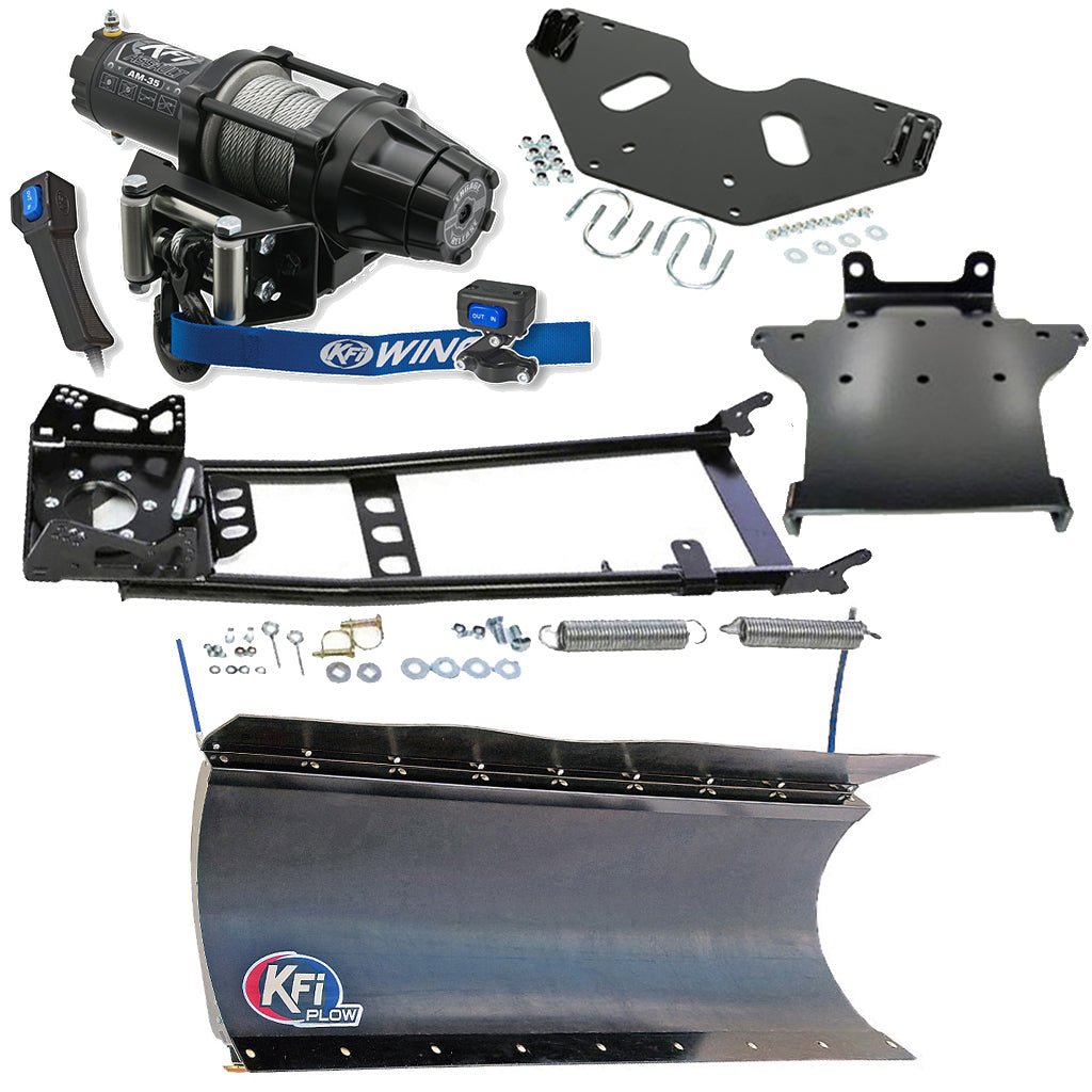KFI Snowplow Kit fits 2005 - 2006 Honda Foreman TRX500 (FA*FE*FM*TM) & 2005 - 2008 Rubicon TRX500 (FA*FGA) ATV - MojoMotoSport.com