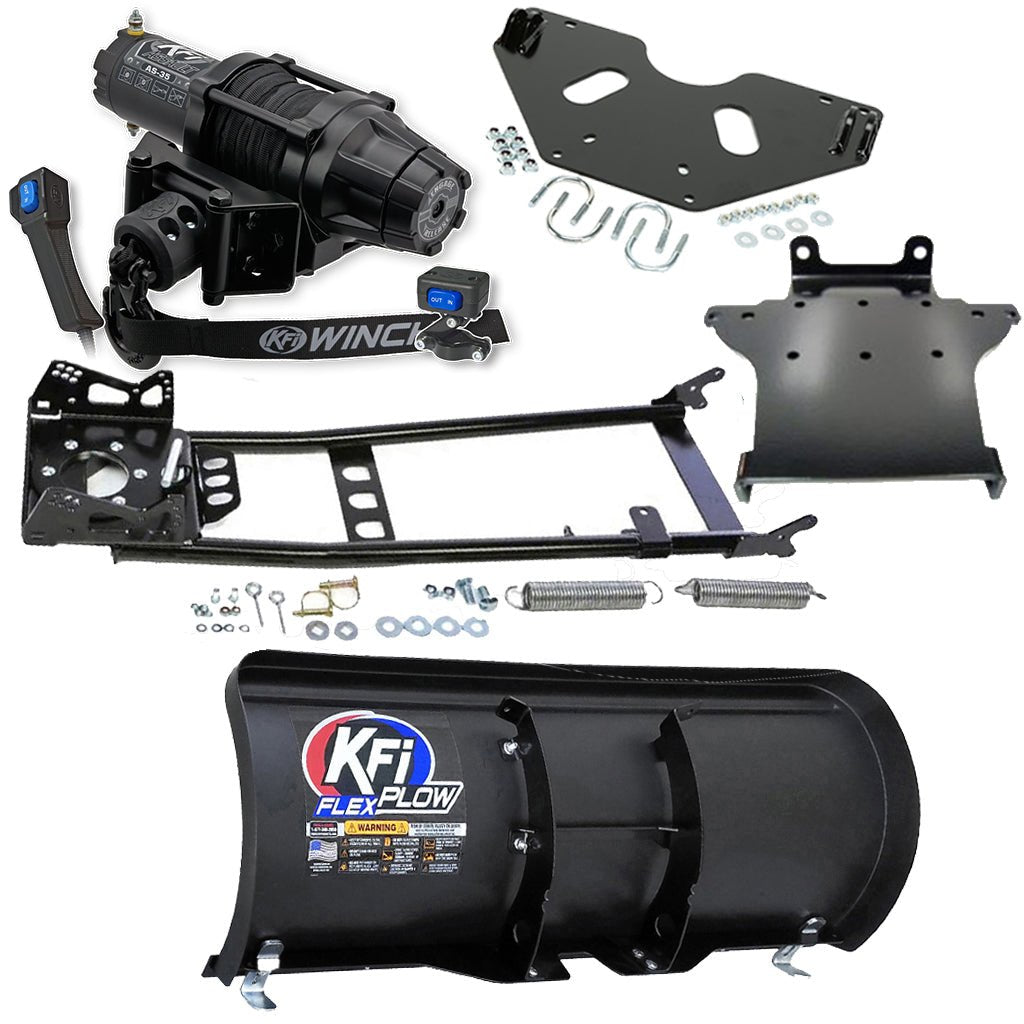 KFI Snowplow Kit fits 2005 - 2006 Honda Foreman TRX500 (FA*FE*FM*TM) & 2005 - 2008 Rubicon TRX500 (FA*FGA) ATV - MojoMotoSport.com