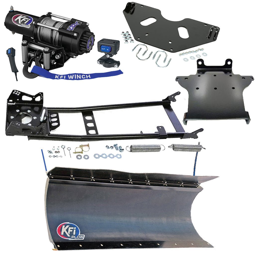 KFI Snowplow Kit fits 2005 - 2006 Honda Foreman TRX500 (FA*FE*FM*TM) & 2005 - 2008 Rubicon TRX500 (FA*FGA) ATV - MojoMotoSport.com