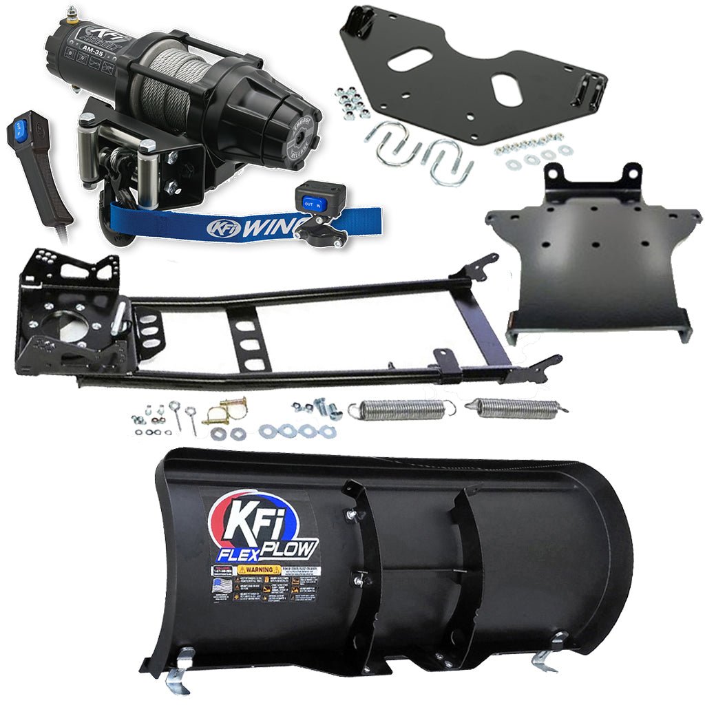 KFI Snowplow Kit fits 2005 - 2006 Honda Foreman TRX500 (FA*FE*FM*TM) & 2005 - 2008 Rubicon TRX500 (FA*FGA) ATV - MojoMotoSport.com