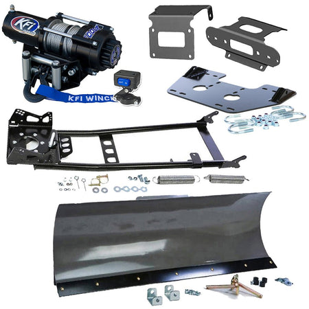 KFI Snowplow Kit fits 2007 - 2013 Honda Rancher TRX420 (FA*FE*FPA*FPE*FPM*FM*PG) ATV - MojoMotoSport.com