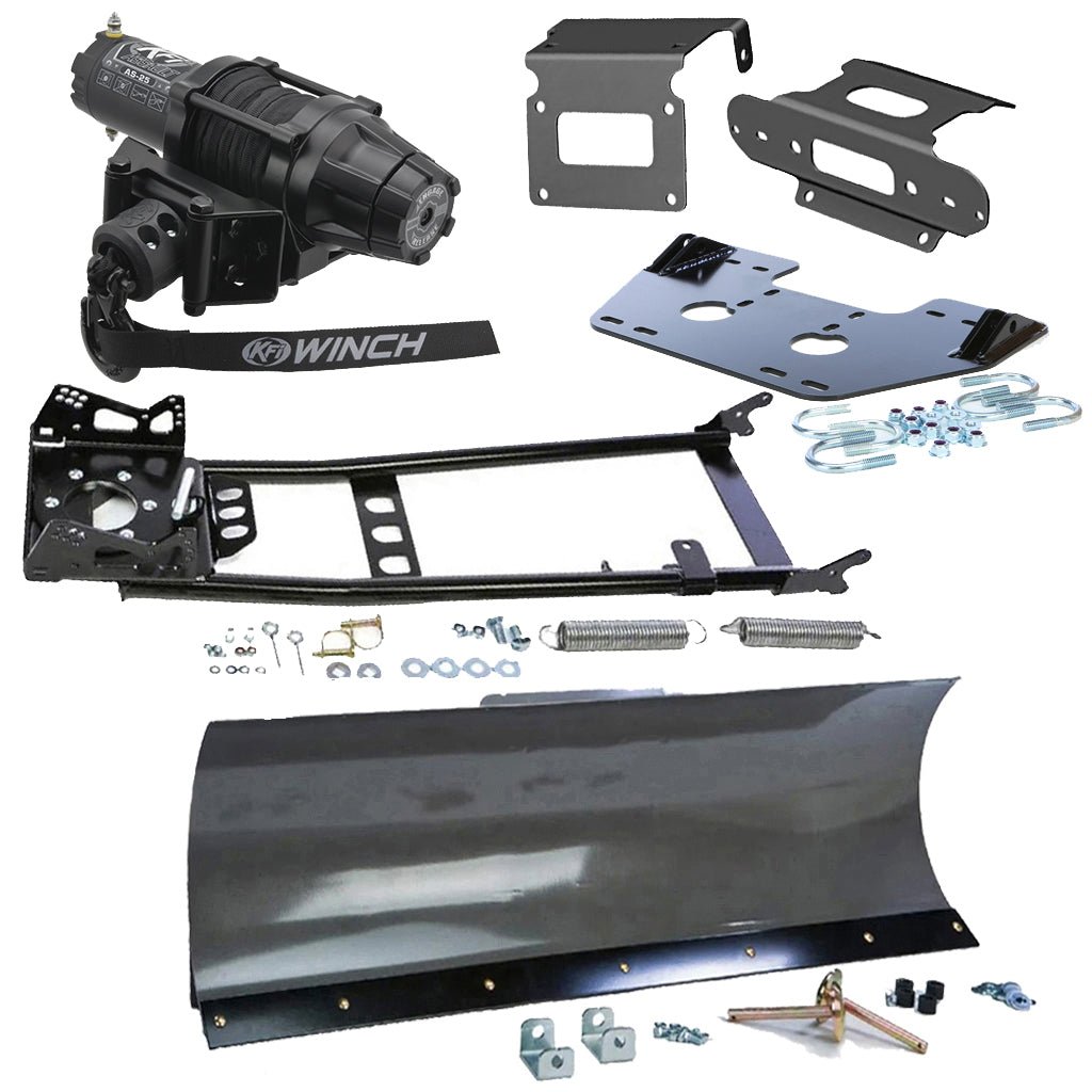 KFI Snowplow Kit fits 2007 - 2013 Honda Rancher TRX420 (FA*FE*FPA*FPE*FPM*FM*PG) ATV - MojoMotoSport.com