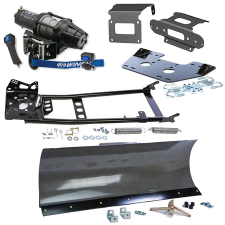 KFI Snowplow Kit fits 2007 - 2013 Honda Rancher TRX420 (FA*FE*FPA*FPE*FPM*FM*PG) ATV - MojoMotoSport.com