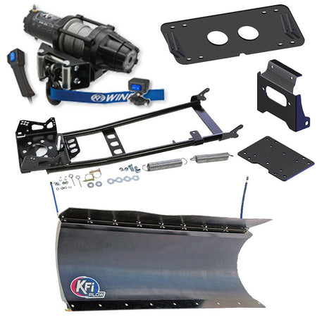 KFI Snowplow Kit fits 2007 - on Honda TRX250TE & TRX250TM Recon ATV - MojoMotoSport.com