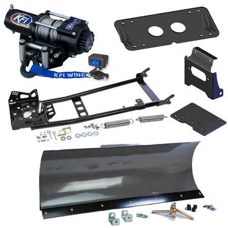 KFI Snowplow Kit fits 2007 - on Honda TRX250TE & TRX250TM Recon ATV - MojoMotoSport.com