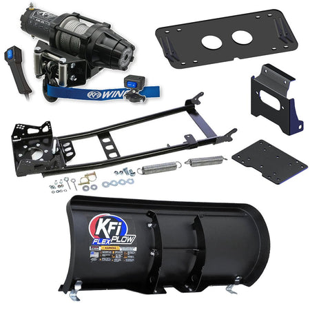 KFI Snowplow Kit fits 2007 - on Honda TRX250TE & TRX250TM Recon ATV - MojoMotoSport.com