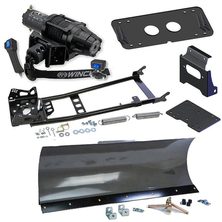 KFI Snowplow Kit fits 2007 - on Honda TRX250TE & TRX250TM Recon ATV - MojoMotoSport.com