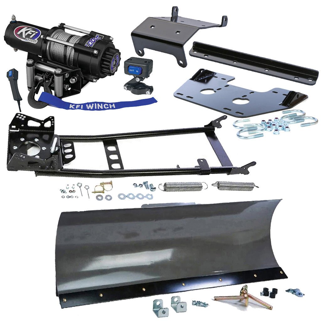 KFI Snowplow Kit fits 2012 - 2013 Honda Foreman TRX500 (FE*FM*FPE*FPM) ATV - MojoMotoSport.com