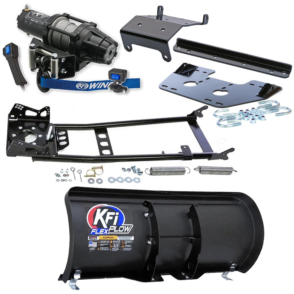 KFI Snowplow Kit fits 2012 - 2013 Honda Foreman TRX500 (FE*FM*FPE*FPM) ATV - MojoMotoSport.com