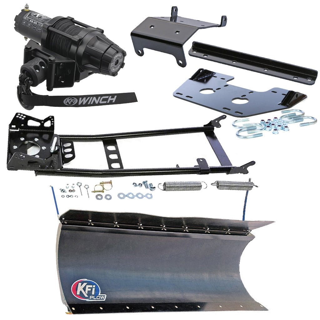 KFI Snowplow Kit fits 2012 - 2013 Honda Foreman TRX500 (FE*FM*FPE*FPM) ATV - MojoMotoSport.com