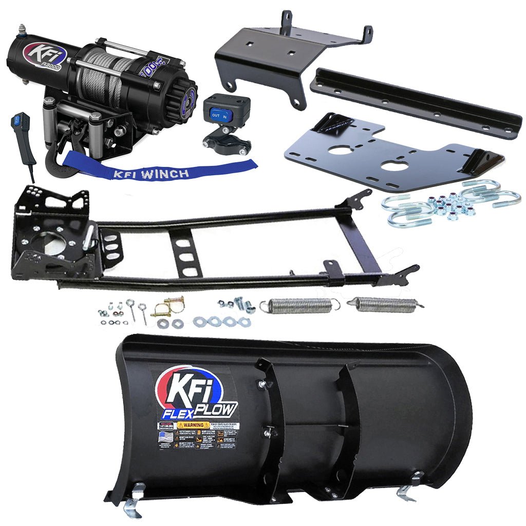 KFI Snowplow Kit fits 2012 - 2013 Honda Foreman TRX500 (FE*FM*FPE*FPM) ATV - MojoMotoSport.com