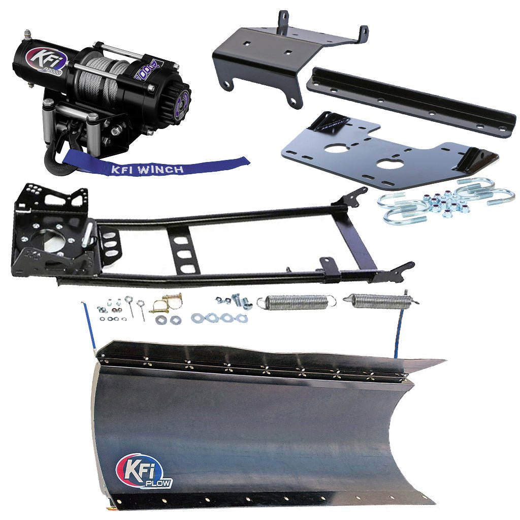KFI Snowplow Kit fits 2012 - 2013 Honda Foreman TRX500 (FE*FM*FPE*FPM) ATV - MojoMotoSport.com