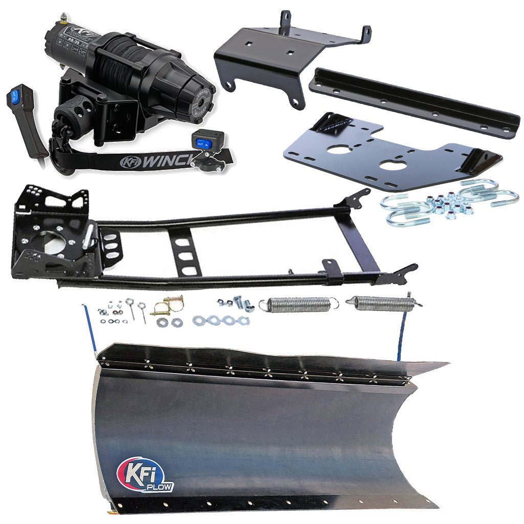 KFI Snowplow Kit fits 2012 - 2013 Honda Foreman TRX500 (FE*FM*FPE*FPM) ATV - MojoMotoSport.com