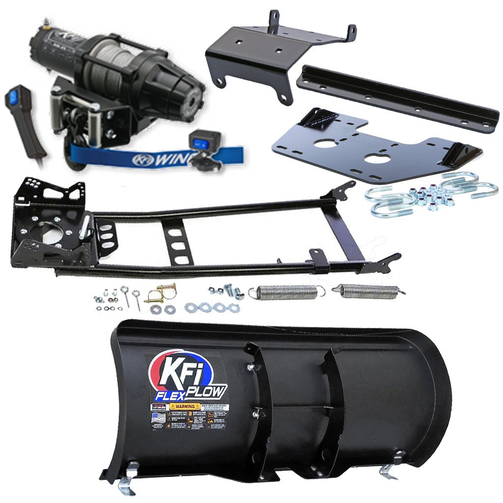 KFI Snowplow Kit fits 2012 - 2013 Honda Foreman TRX500 (FE*FM*FPE*FPM) ATV - MojoMotoSport.com
