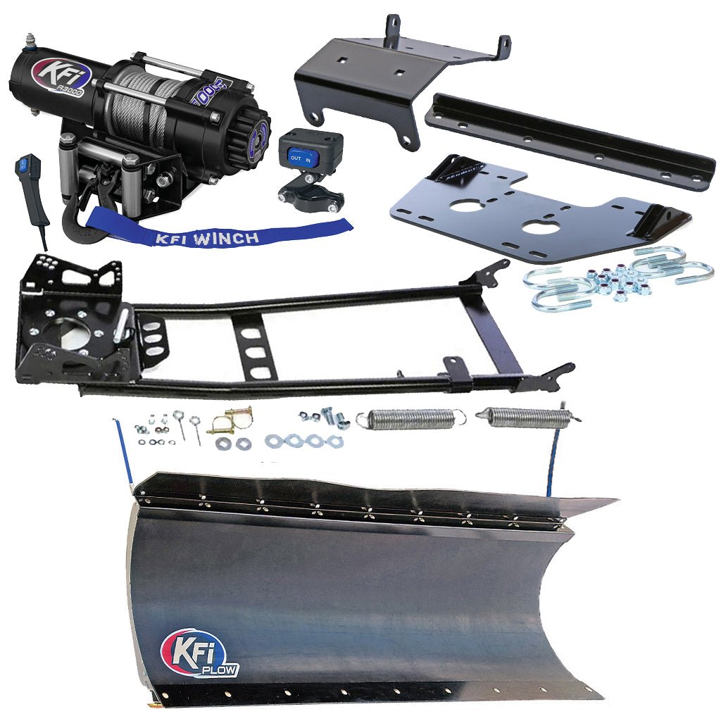 KFI Snowplow Kit fits 2012 - 2013 Honda Foreman TRX500 (FE*FM*FPE*FPM) ATV - MojoMotoSport.com