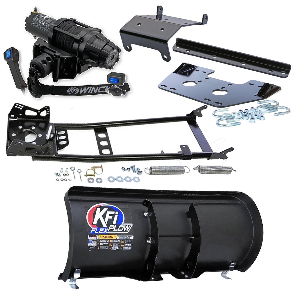 KFI Snowplow Kit fits 2012 - 2013 Honda Foreman TRX500 (FE*FM*FPE*FPM) ATV - MojoMotoSport.com