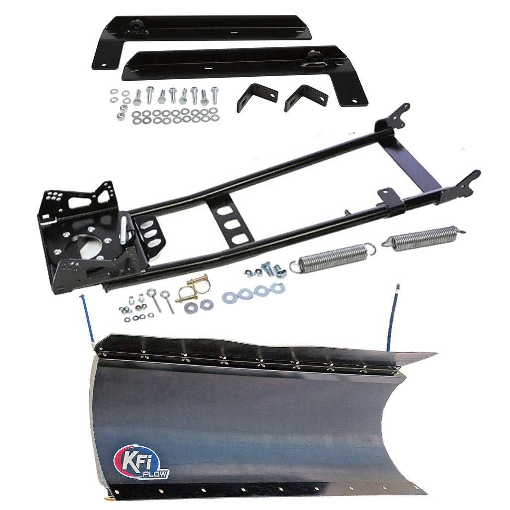 KFI Snowplow Kit fits Can - Am Quest & Traxter 500 - 650, John Deere 500/650 Buck & Trail Buck ATV - MojoMotoSport.com