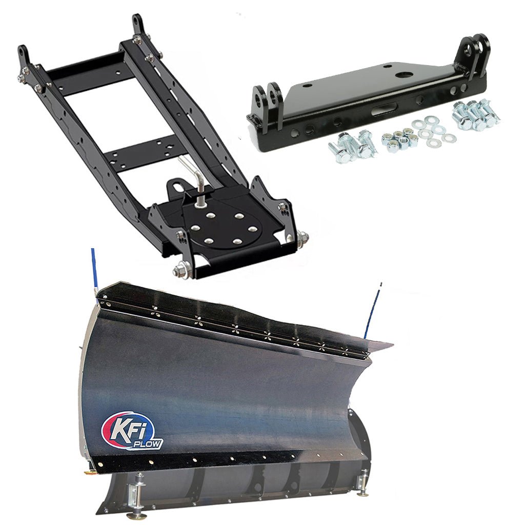 KFI Snowplow Kit fits Kawasaki Mule 4000 & 4010 - MojoMotoSport.com