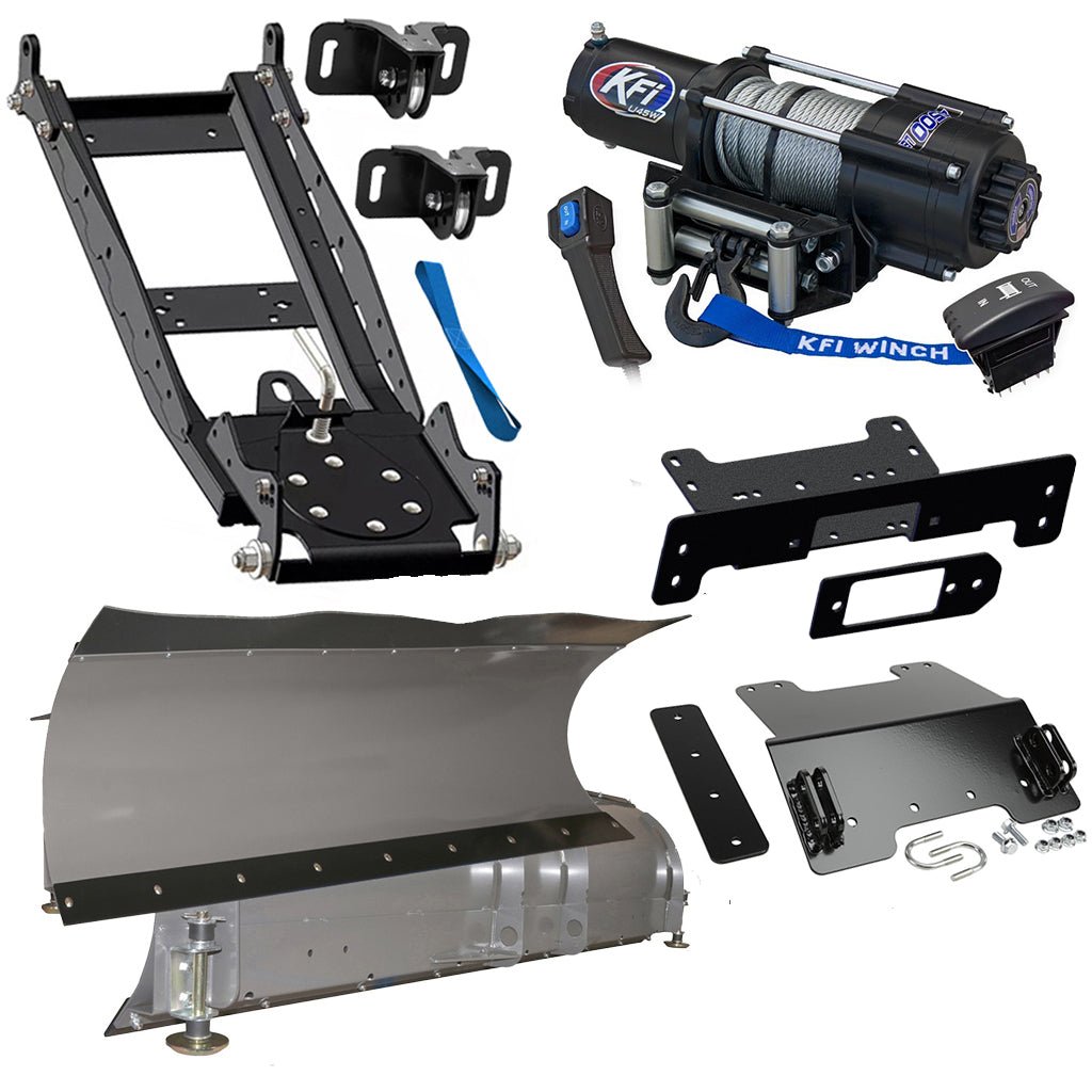 KFI Snowplow Kit fits Kawasaki Mule SX/XC 400| MojoMotoSport.com