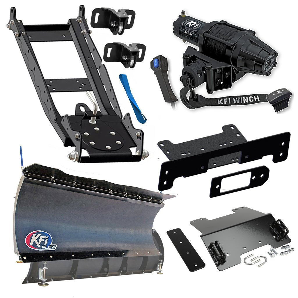 KFI Snowplow Kit fits Kawasaki Mule SX/XC 400| MojoMotoSport.com