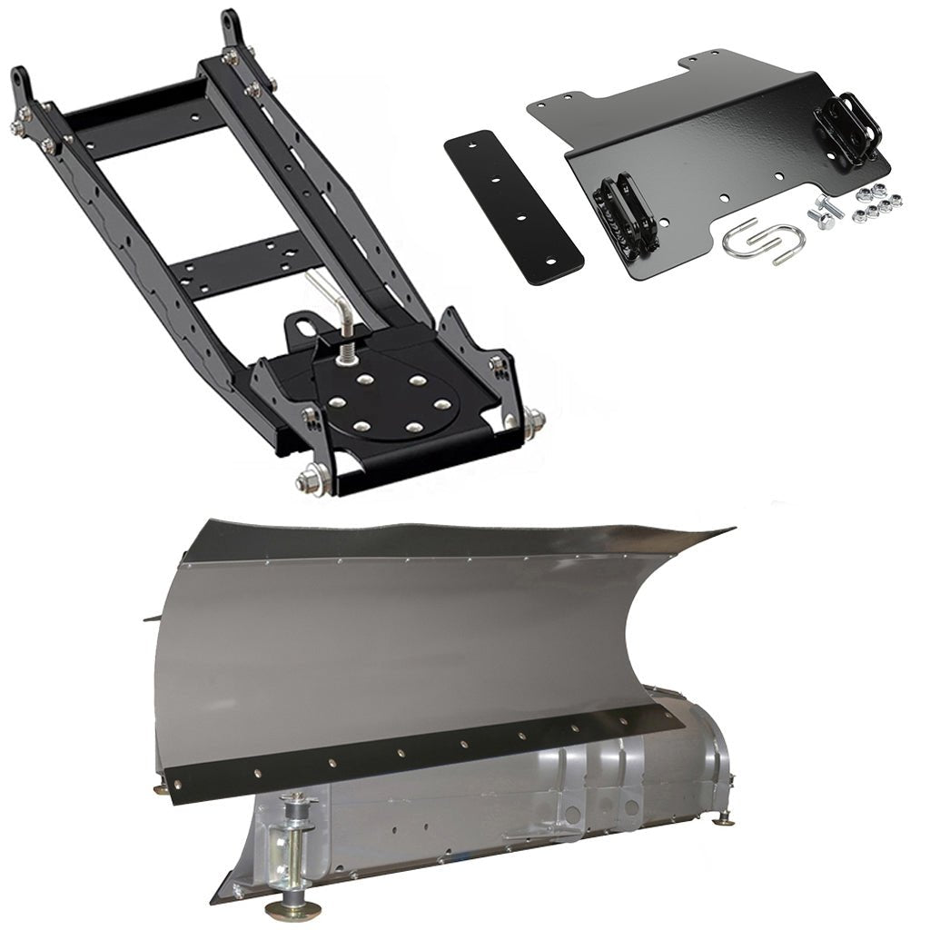 KFI Snowplow Kit fits Kawasaki Mule SX/XC 400 - MojoMotoSport.com