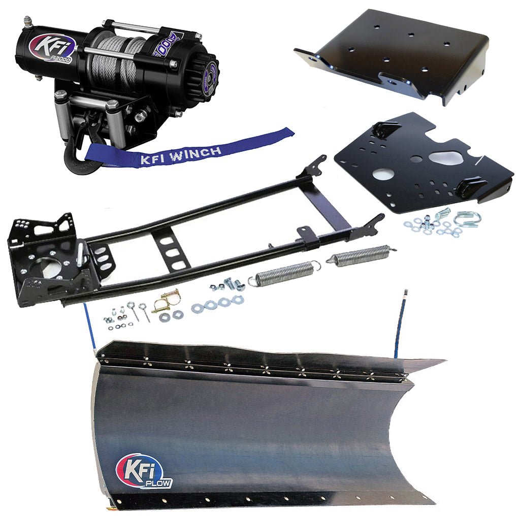 KFI Snowplow Kit fits Kawasaki Prairie 650/700 & Suzuki Twin Peaks 700 ATV - MojoMotoSport.com