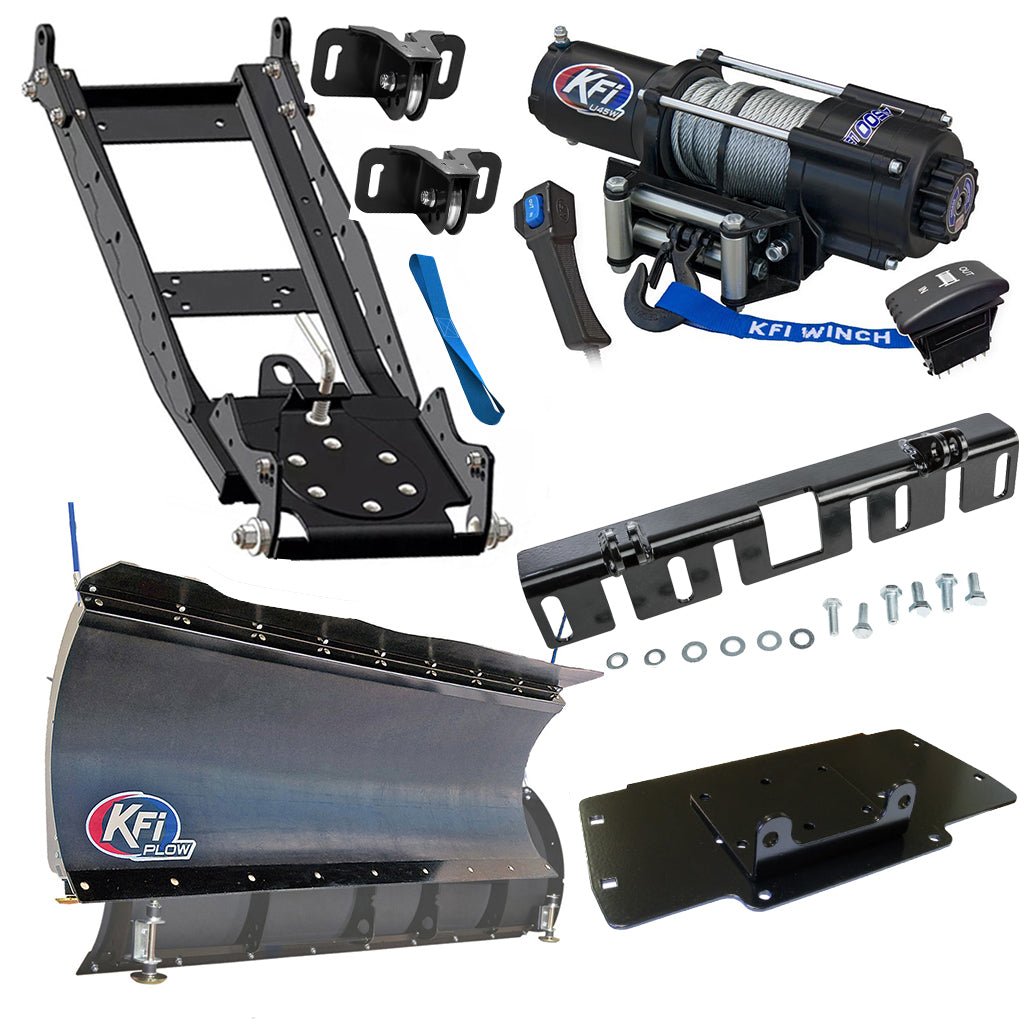 KFI Snowplow Kit fits Kobuta RTV400ci, RTV500, RTV520, RTV900, RTV1140 - MojoMotoSport.com