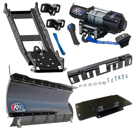 KFI Snowplow Kit fits Kobuta RTV400ci, RTV500, RTV520, RTV900, RTV1140 - MojoMotoSport.com