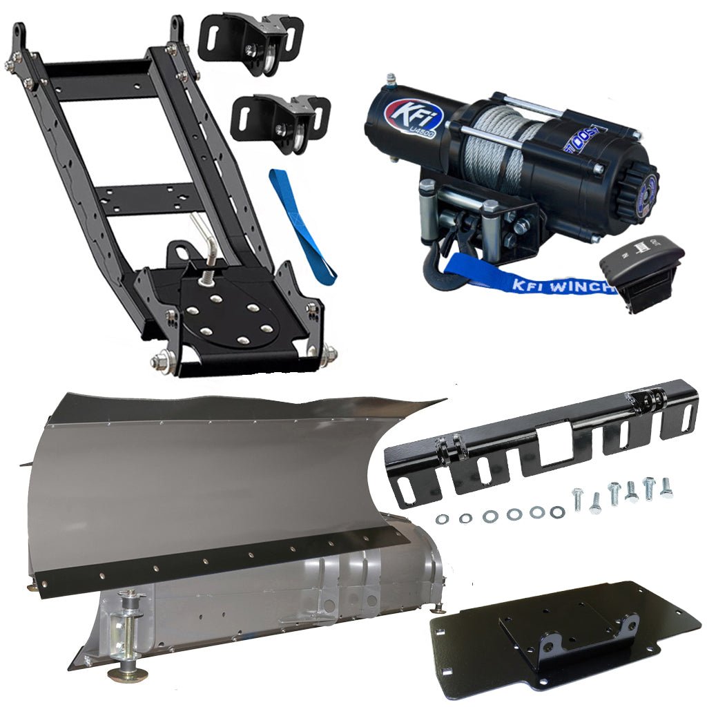 KFI Snowplow Kit fits Kobuta RTV400ci, RTV500, RTV520, RTV900, RTV1140 - MojoMotoSport.com