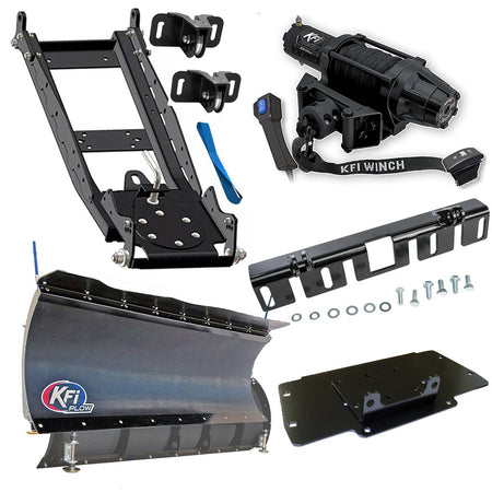 KFI Snowplow Kit fits Kobuta RTV400ci, RTV500, RTV520, RTV900, RTV1140 - MojoMotoSport.com