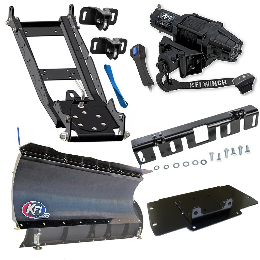 KFI Snowplow Kit fits Kobuta RTV400ci, RTV500, RTV520, RTV900, RTV1140 - MojoMotoSport.com