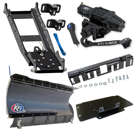 KFI Snowplow Kit fits Kobuta RTV400ci, RTV500, RTV520, RTV900, RTV1140 - MojoMotoSport.com
