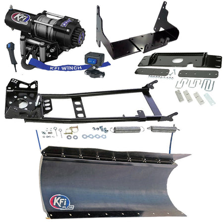 KFI Snowplow Kit fits older Polaris ATP 300/500, Magnum 325/330/500 & Sportsman 335/400/500 ATV - MojoMotoSport.com