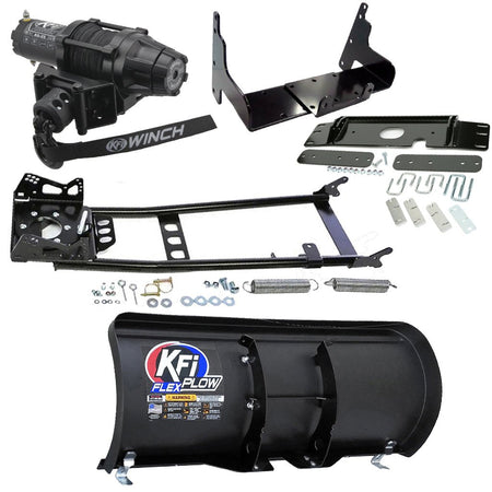 KFI Snowplow Kit fits older Polaris ATP 300/500, Magnum 325/330/500 & Sportsman 335/400/500 ATV - MojoMotoSport.com