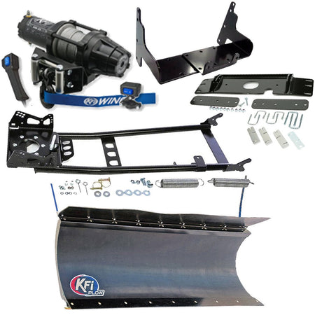 KFI Snowplow Kit fits older Polaris ATP 300/500, Magnum 325/330/500 & Sportsman 335/400/500 ATV - MojoMotoSport.com
