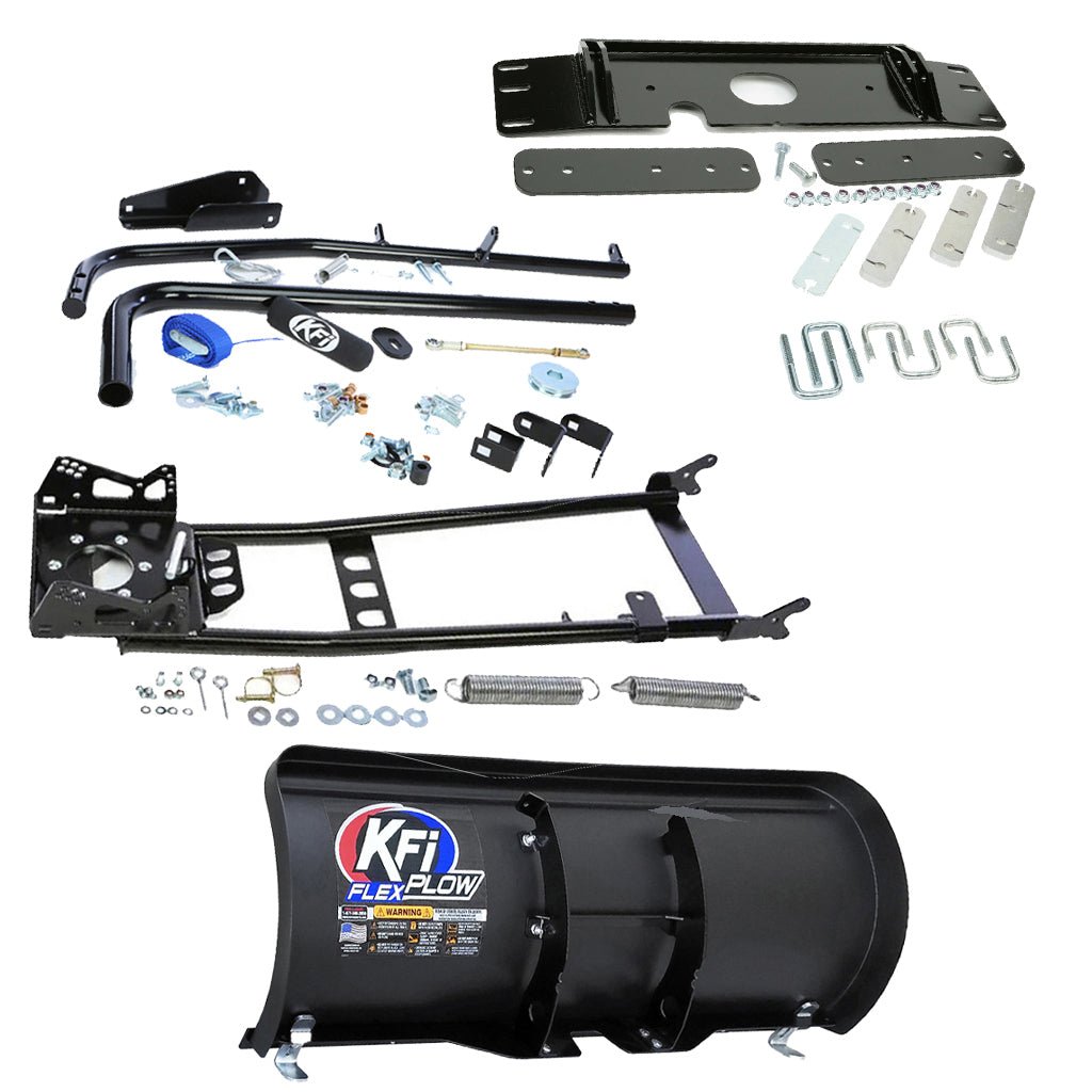 KFI Snowplow Kit fits older Polaris ATP 300/500, Magnum 325/330/500 & Sportsman 335/400/500 ATV - MojoMotoSport.com
