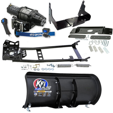 KFI Snowplow Kit fits older Polaris ATP 300/500, Magnum 325/330/500 & Sportsman 335/400/500 ATV - MojoMotoSport.com