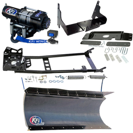 KFI Snowplow Kit fits older Polaris ATP 300/500, Magnum 325/330/500 & Sportsman 335/400/500 ATV - MojoMotoSport.com