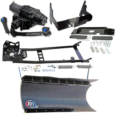 KFI Snowplow Kit fits older Polaris ATP 300/500, Magnum 325/330/500 & Sportsman 335/400/500 ATV - MojoMotoSport.com