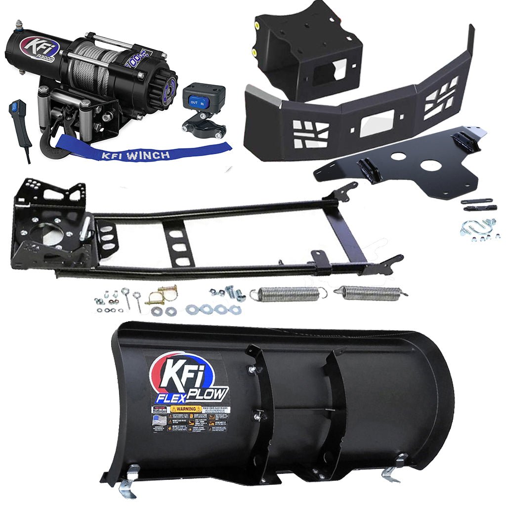 KFI Snowplow Kit fits Polaris ACE 325 500 570 900 ATV - MojoMotoSport.com