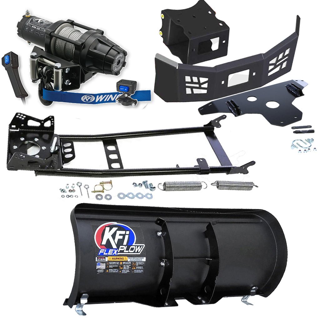 KFI Snowplow Kit fits Polaris ACE 325 500 570 900 ATV - MojoMotoSport.com
