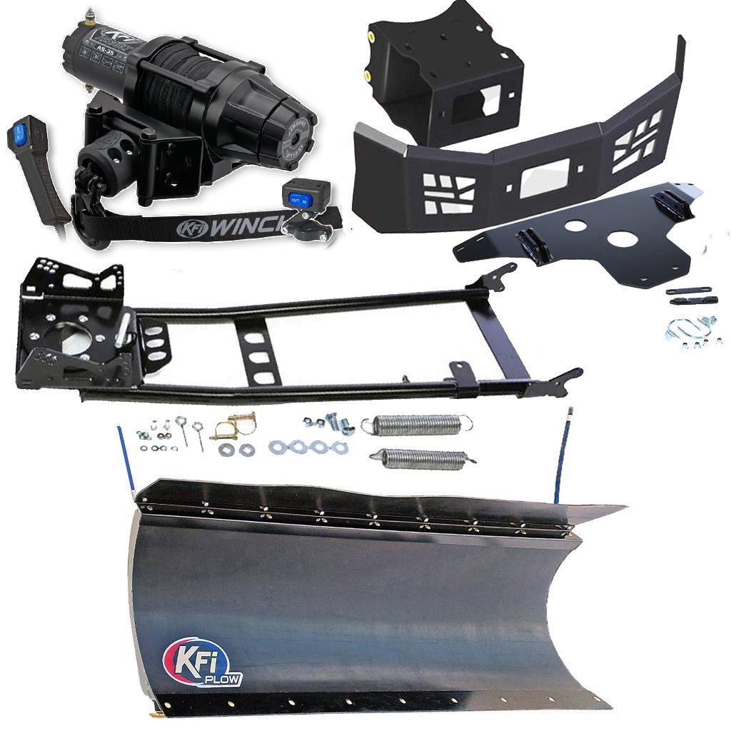 KFI Snowplow Kit fits Polaris ACE 325 500 570 900 ATV - MojoMotoSport.com
