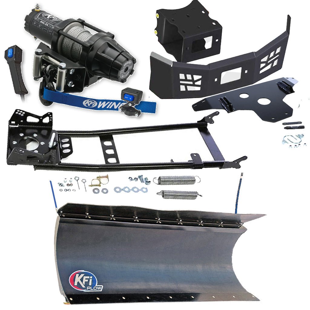 KFI Snowplow Kit fits Polaris ACE 325 500 570 900 ATV - MojoMotoSport.com
