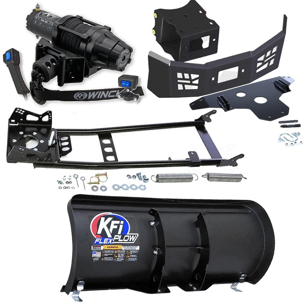 KFI Snowplow Kit fits Polaris ACE 325 500 570 900 ATV - MojoMotoSport.com