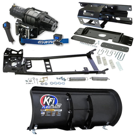 KFI Snowplow Kit fits various 2005 - 2010 Polaris Sportsman 450, 600, 700, 800 ATV - MojoMotoSport.com