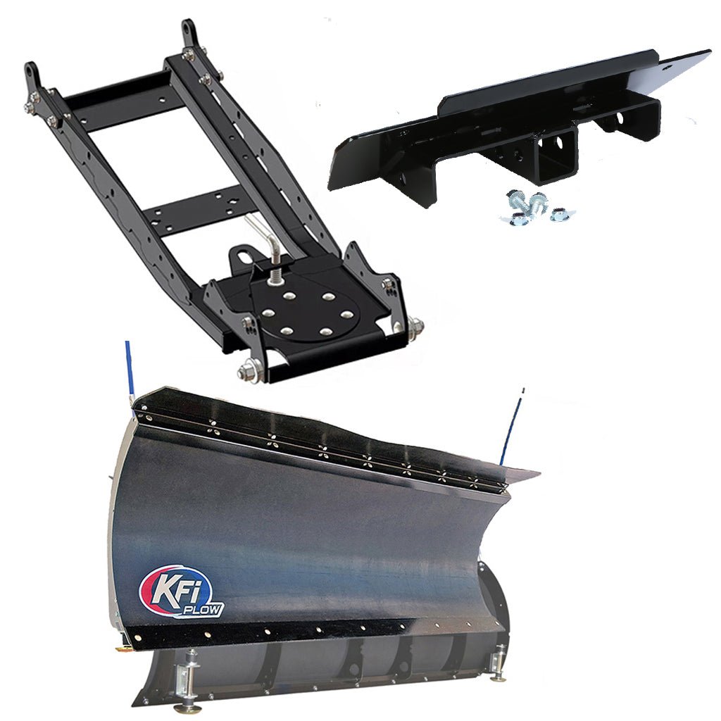 KFI Snowplow Kit for various Polaris Ranger Crew & XP 570/900/1000 - MojoMotoSport.com