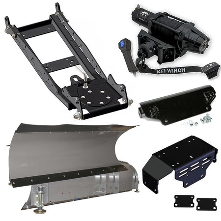 KFI Snowplow Kit Honda Pioneer 500 & 520 - MojoMotoSport.com