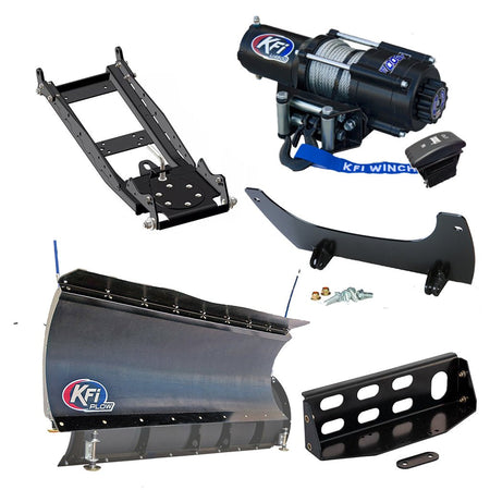 KFI Snowplow Kit John Deere Gator XUV 625, 825, 855 - MojoMotoSport.com