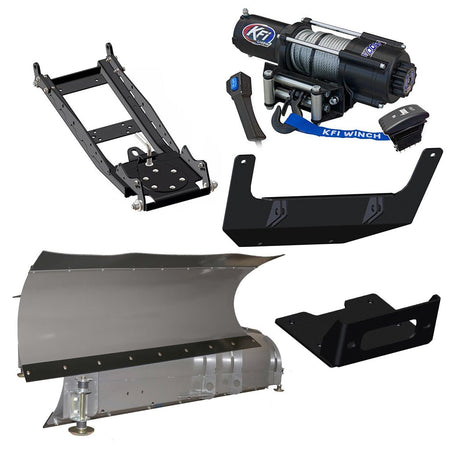 KFI Snowplow Kit John Deere Gator XUV 835E/M/R & 865E/M/R - MojoMotoSport.com